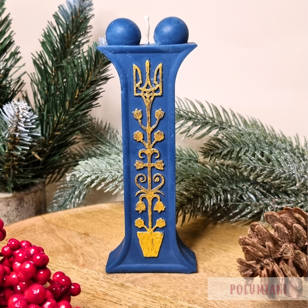 Candle "Letter Ї "