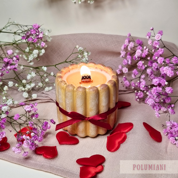 "Tiramisu" candle