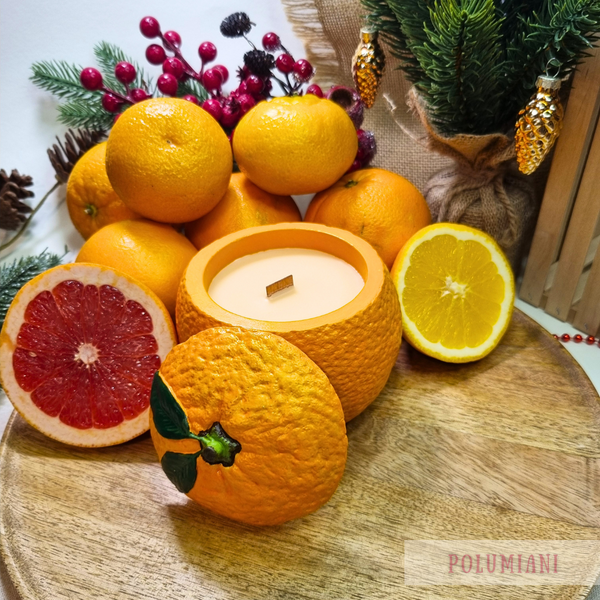 Candle "Orange"