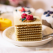 Candle "Waffle cake"